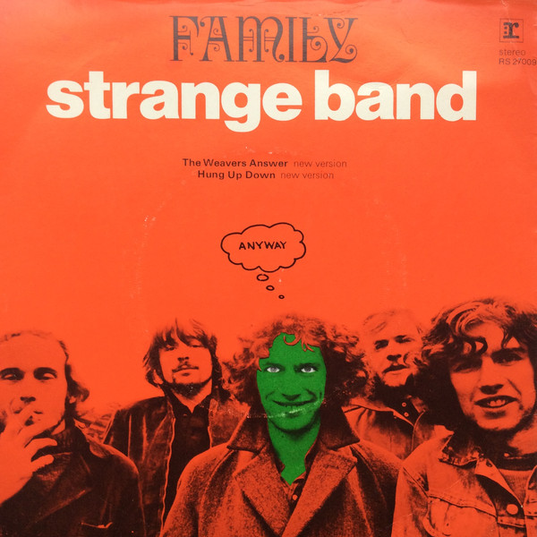 Family - Strange Band - Used Vinyl Record 7" image 1