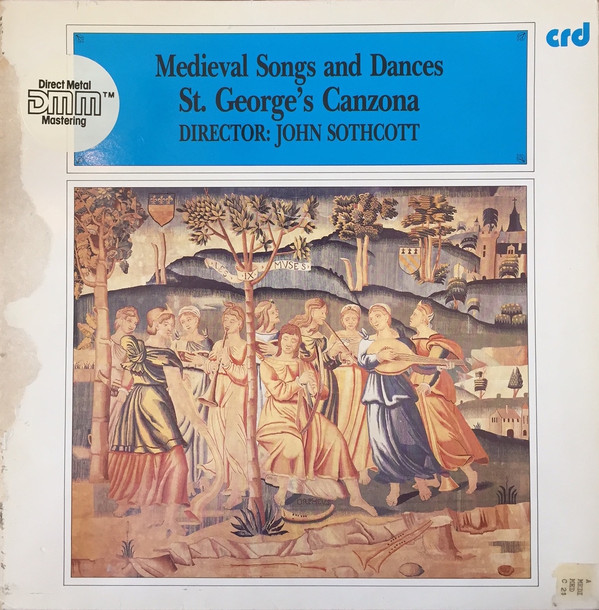 St. George's Canzona - Medieval Songs And Dances - Used Vinyl Record image 1