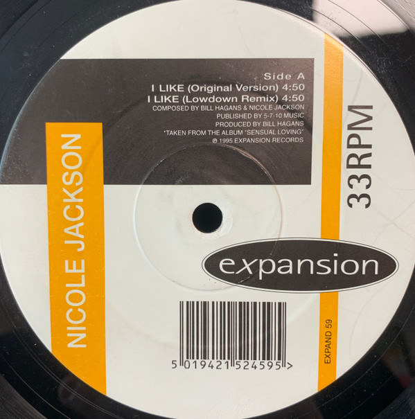 Nicole Jackson - I Like - Used Vinyl Record 12" image 1