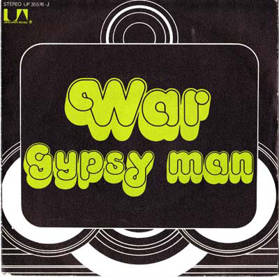 War - Gypsy Man - Used Vinyl Record 7" image 1