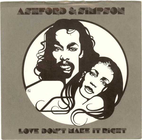 Ashford & Simpson - Love Don't Make It Right - Used Vinyl Record 7" image 1