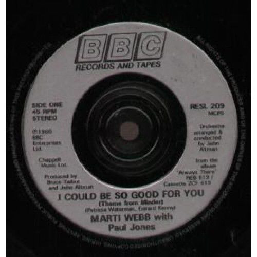 Marti Webb - I Could Be So Good For You - Used Vinyl Record 7" image 1