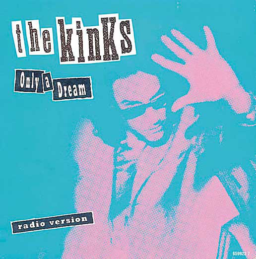 Kinks - Only A Dream - Used Vinyl Record 7" image 1