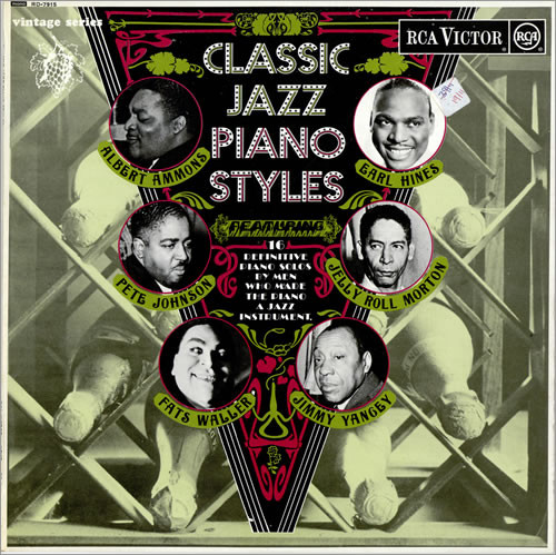 Various - Classic Jazz Piano Styles - Used Vinyl Record image 1