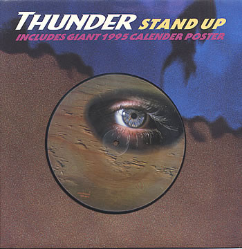 Thunder - Stand Up - Used Vinyl Record 7" image 1