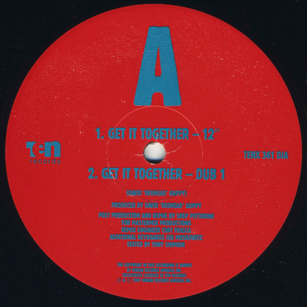Redhead Kingpin And - Get It Together - Used Vinyl Record 12" image 1