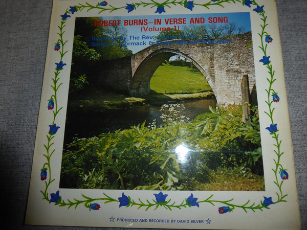 Rev. James Currie - Robert Burns-In Verse And Song Vol 1 - Used Vinyl R image 1