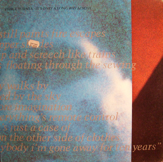 Pierce Turner - It's Only A Long Way Across - Used Vinyl Record image 1