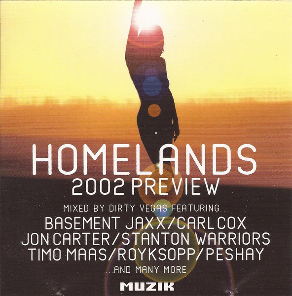 Dirty Vegas - Homelands 2002 Preview - Used CD image 1