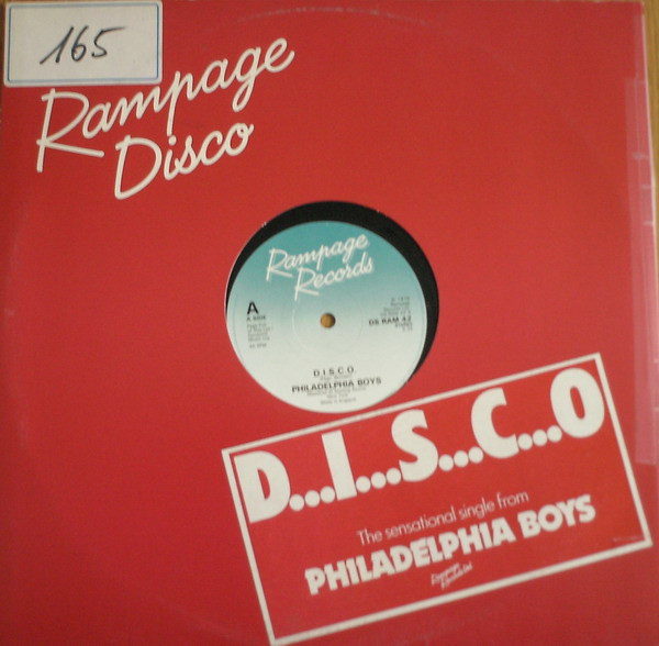 Philadelphia Boys - D.I.S.C.O. - Used Vinyl Record 12" image 1