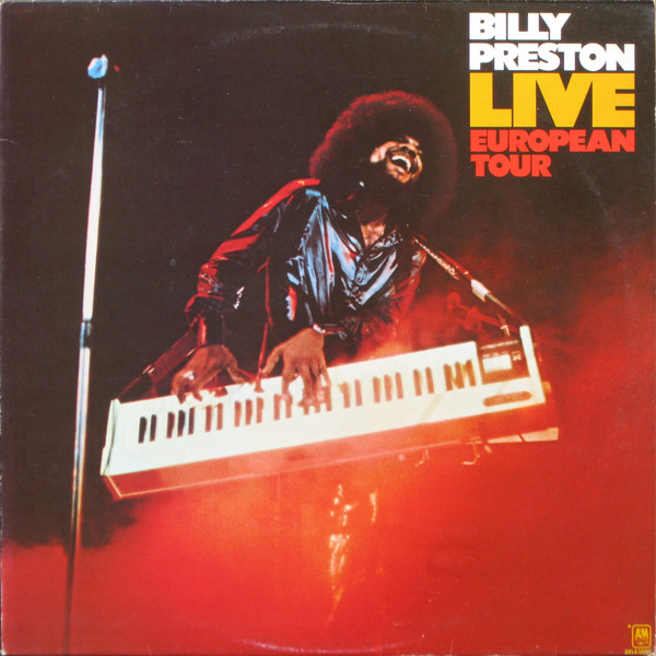 Billy Preston - Live European Tour - Used Vinyl Record image 1