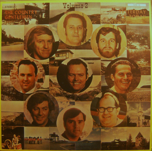 Country Gentlemen - Yesterday & Today - Volume 2 - Used Vinyl Record image 1