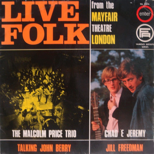 Various - Live Folk From The Mayfair Theatre London - Used Vinyl Record image 1