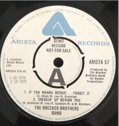 If You Wanna Boogie... Forget It / Sneakin' Up Behind You