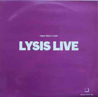 Lysis - Live - Used Vinyl Record image 1