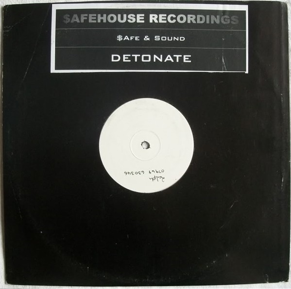 $afe & Sound - Detonate - Used Vinyl Record 12"