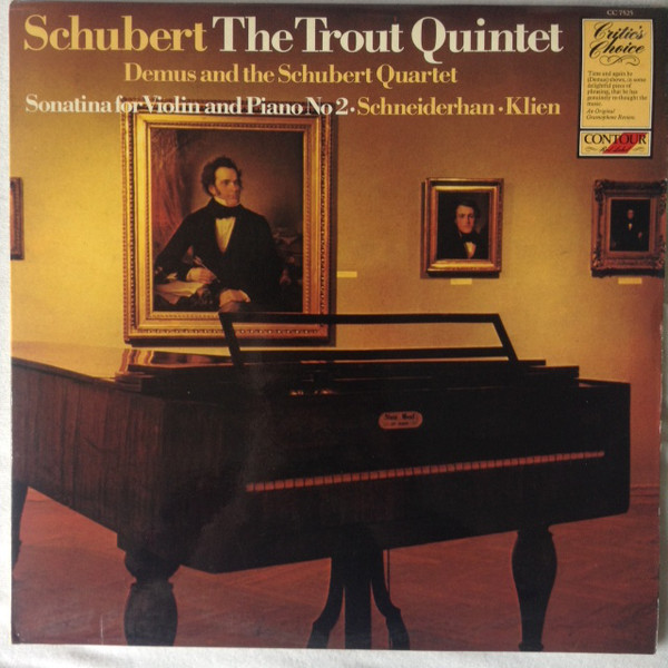 The Trout Quintet / Sonatina For Violin And Piano No. 2