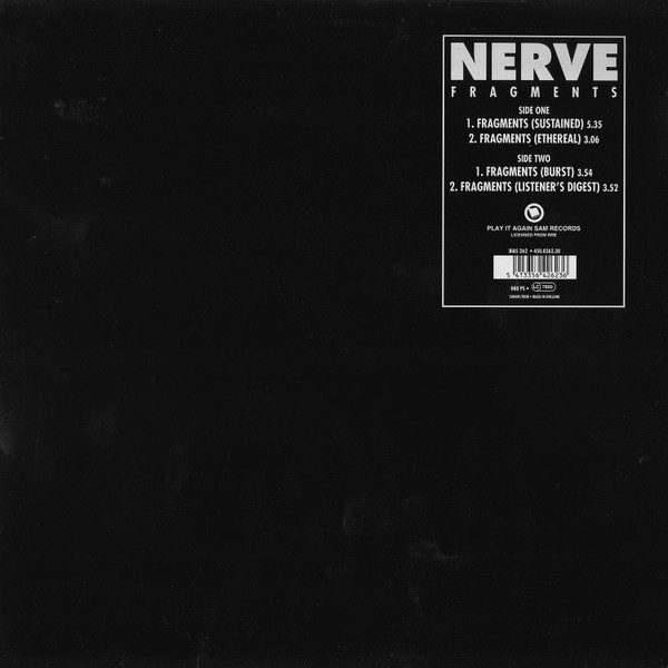 Nerve - Fragments - Used Vinyl Record 12" image 1