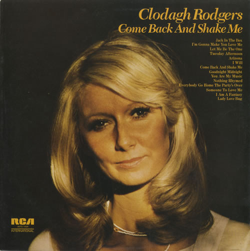 Clodagh Rodgers - Come Back And Shake Me - Used Vinyl Record image 1
