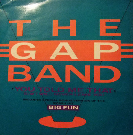 Gap Band - You Told Me That - Used Vinyl Record 12" image 1