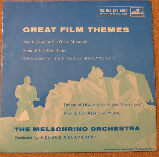 Melachrino Orchestra - Great Film Themes - Used Vinyl Record 7" image 1