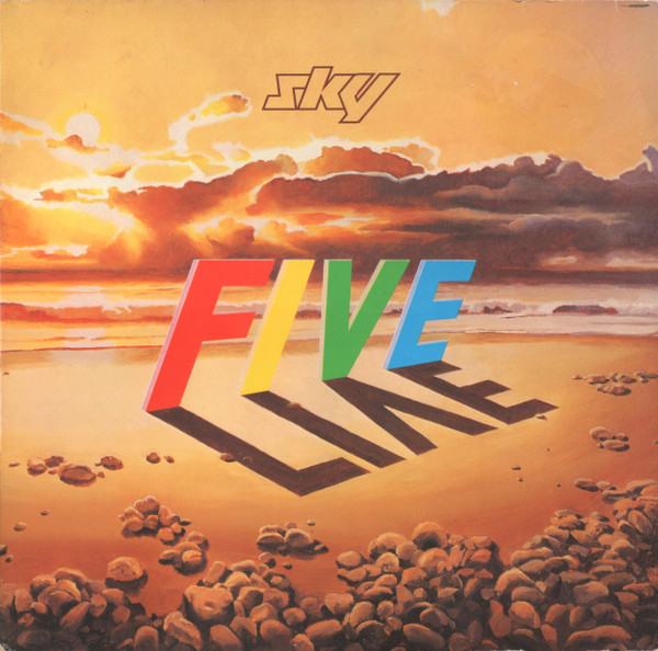 Sky - Five Live - Used Vinyl Record image 1