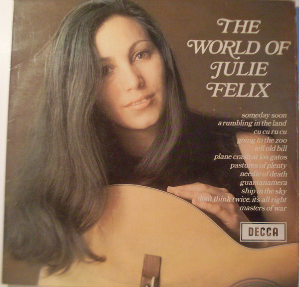 Julie Felix - World Of - Used Vinyl Record image 1