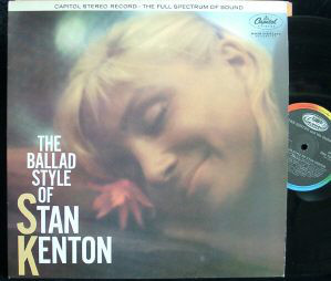 Stan Kenton - Ballad Style Of - Used Vinyl Record image 1