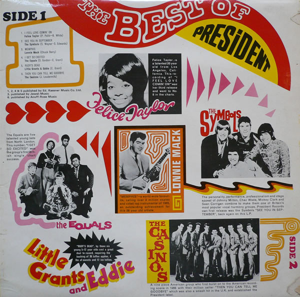 Various - Best Of President Vol. No. 1 - Used Vinyl Record image 1