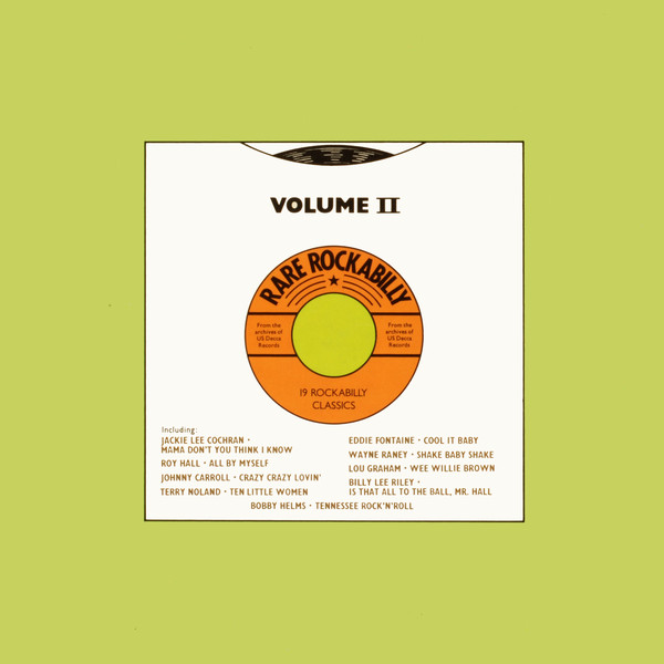 Various - Rare Rockabilly Volume II - Used Vinyl Record image 1