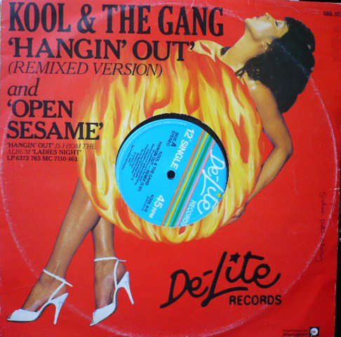 Kool & The Gang - Hangin' Out (Remixed Version) - Used Vinyl Record 12" image 1
