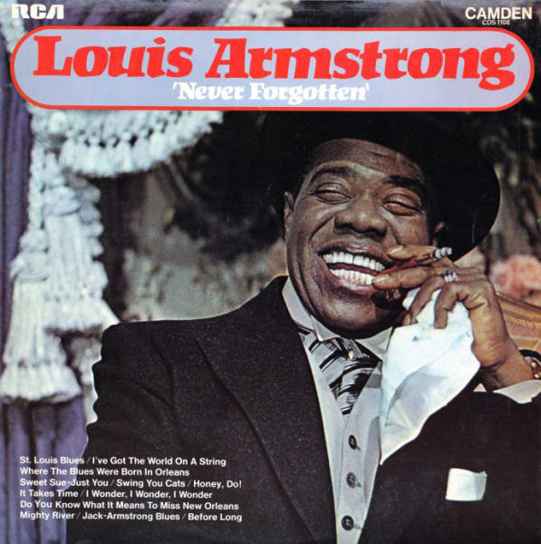 Louis Armstrong - Never Forgotten - Used Vinyl Record image 1