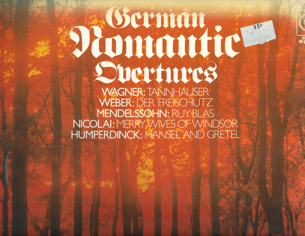 German Romantic Overtures