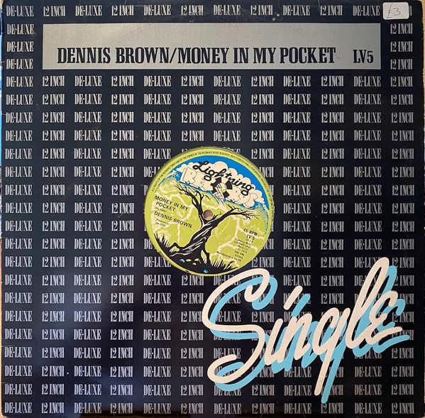 Dennis Brown - Money In My Pocket - Used Vinyl Record 12" image 1