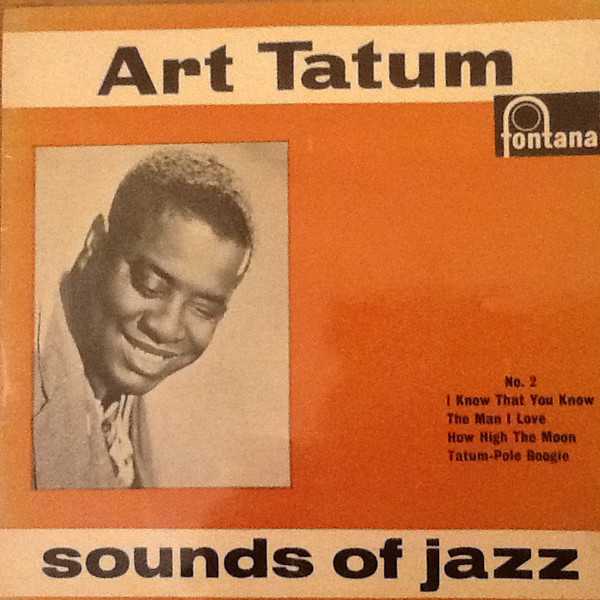 Art Tatum - sounds of jazz No. 2 - Used Vinyl Record 7" image 1