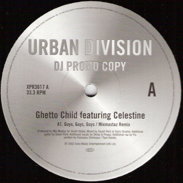Ghetto Child - Guys, Guys, Guys (Mixmastaz Remix) - Used Vinyl R image 1