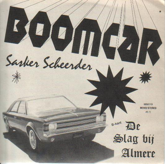 Sasker Scheerder - Boomcar - Used Vinyl Record 7" image 1