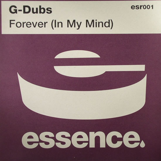 G-Dubs - Forever (In My Mind) - Used Vinyl Record 12" image 1