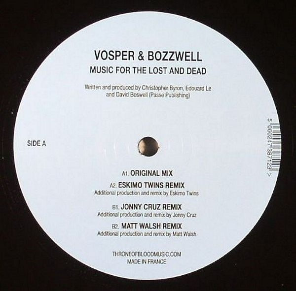 Vosper - Music For The Lost And Dead - Vinyl Record 12" image 1
