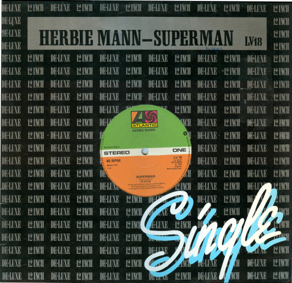 Herbie Mann - Superman - Used Vinyl Record 12" image 1