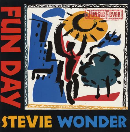 Stevie Wonder - Fun Day - Used Vinyl Record 7" image 1