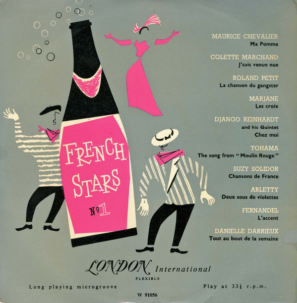 Various - French Stars No. 1 - Used Vinyl Record image 1