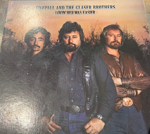 Tompall Glaser & The - Lovin' Her Was Easier - Used Vinyl Record image 1