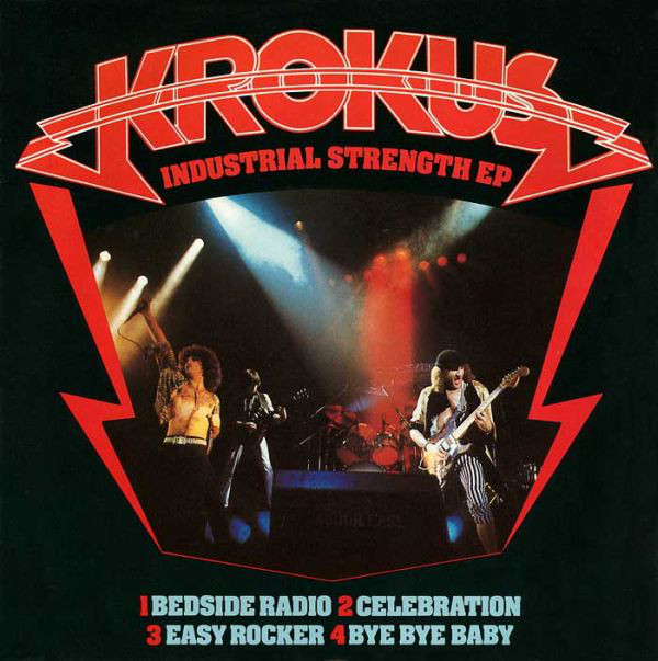 Krokus - Industrial Strength EP - Used Vinyl Record 7" image 1