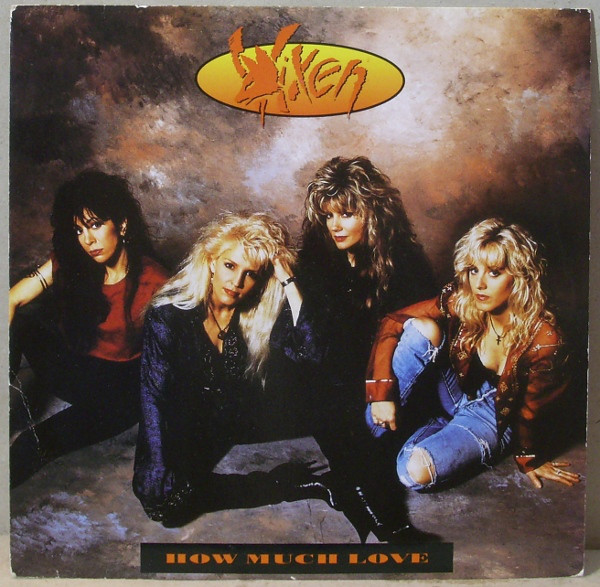 Vixen - How Much Love - Used Vinyl Record 7" image 1
