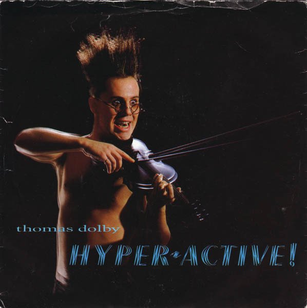 Thomas Dolby - Hyperactive! - Used Vinyl Record 7" image 1