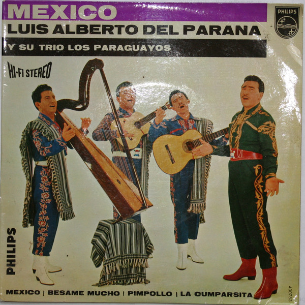 Luis Alberto del Par - Mexico - Used Vinyl Record 7" image 1