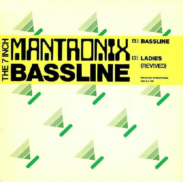 Mantronix - Bassline - Used Vinyl Record 7" image 1