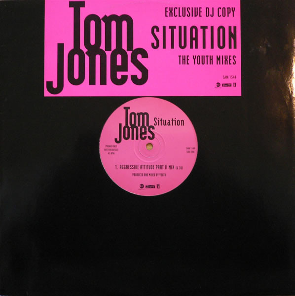 Tom Jones - Situation (The Youth Mixes) - Used Vinyl Record 12" image 1