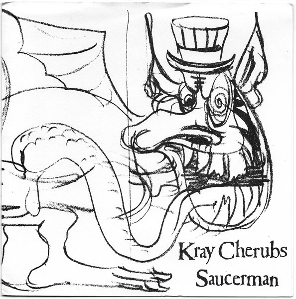 Kray Cherubs - Rot In Hell Mom / Motor Drag - Used Vinyl Record 7" image 1